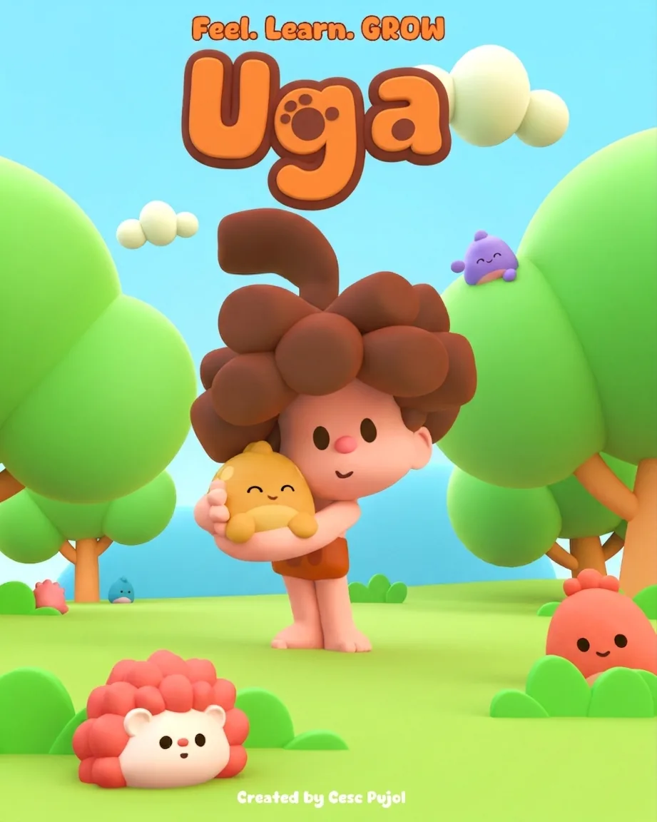 Uga assis sous un arbre à côté de Lulu